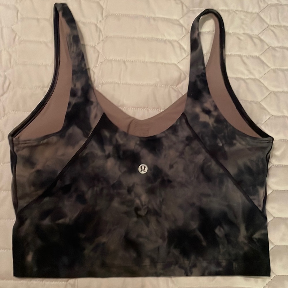 Lululemon Tie Dyed Sports Bra Bralette Top Size 10